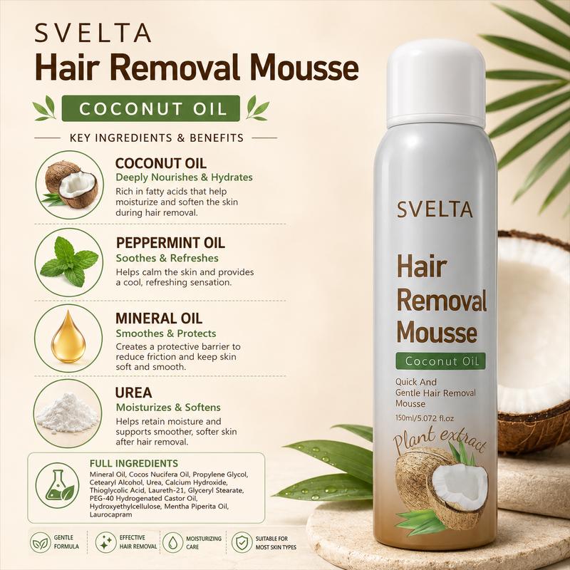 VIDALUZ™ CocoSmooth Hair Remover