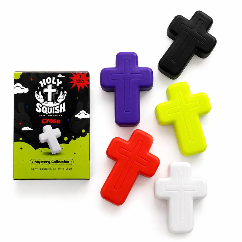 VIDALUZ™ FaithSquish Mystery Cross