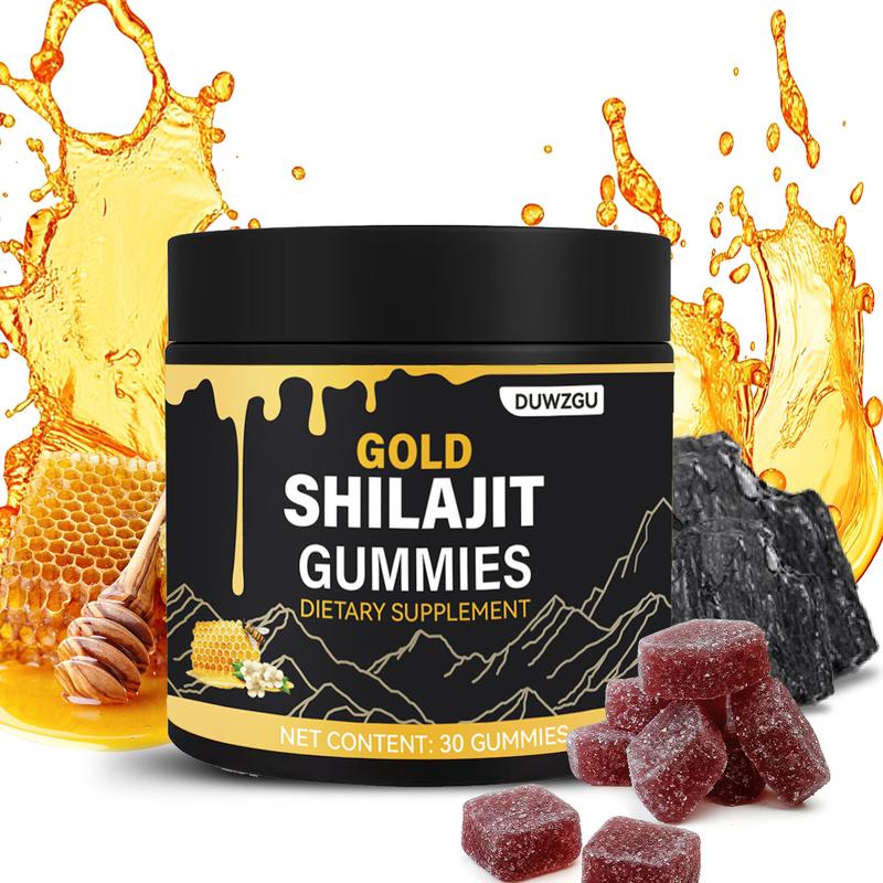 TryVidaluz Shilajit Gomitas con Miel de Manuka