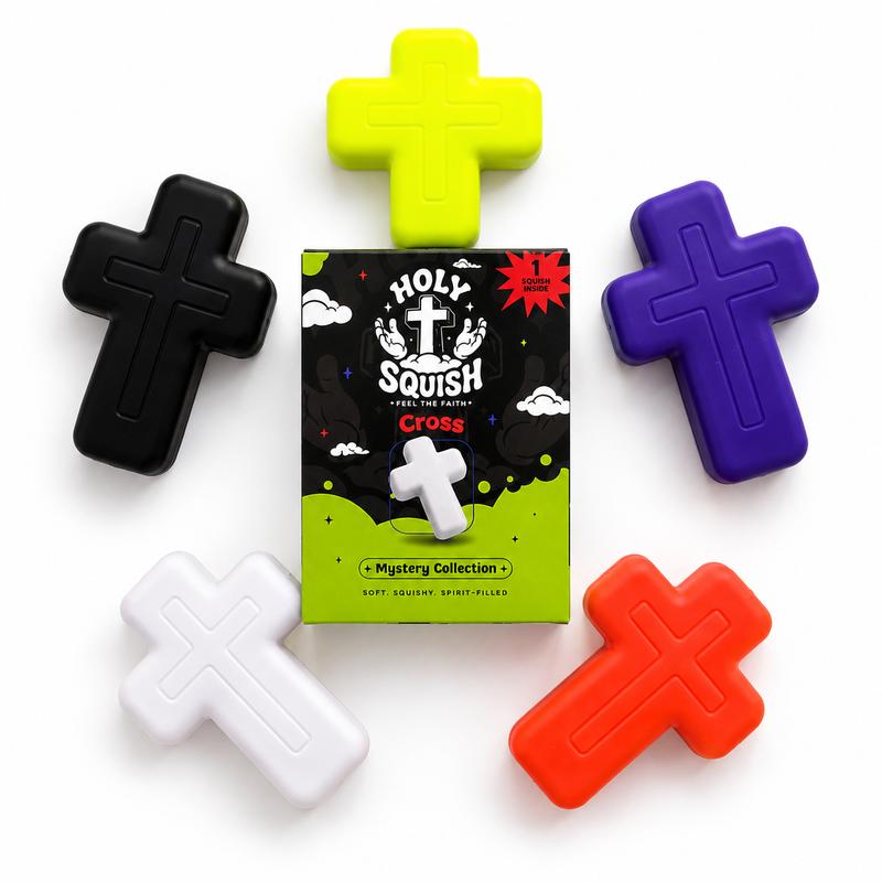 VIDALUZ™ FaithSquish Mystery Cross
