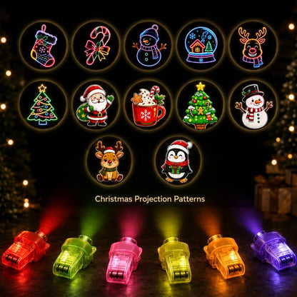 Vidaluz™ Halloween Finger Projector Lights – 40 Pack