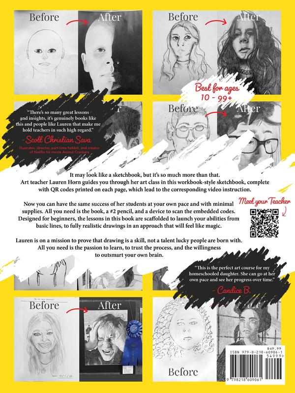 TryVidaluz Complete Drawing Mastery Workbook