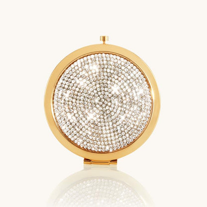 Vidaluz™ Dolly Rhinestone Compact Mirror