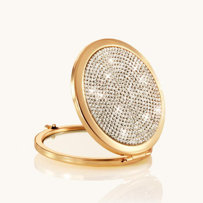 Vidaluz™ Dolly Rhinestone Compact Mirror