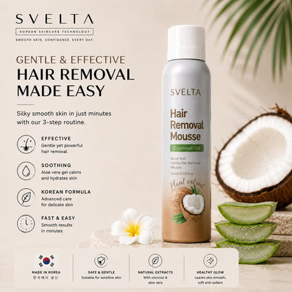 VIDALUZ™ CocoSmooth Hair Remover