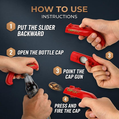 Vidaluz™ Bottle Shooting Party Game