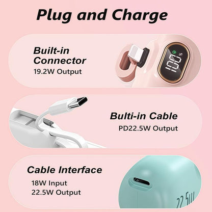 Vidaluz™ Mini Power Bank 2 en 1