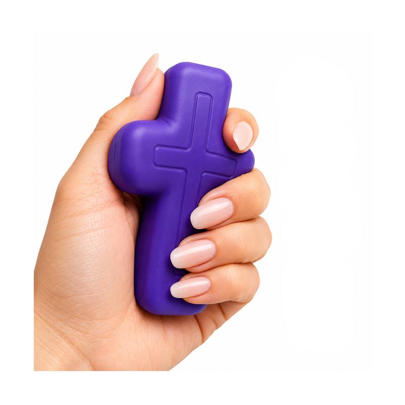 VIDALUZ™ FaithSquish Mystery Cross