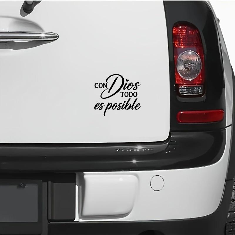 Vidaluz™ Sticker “Con Dios Todo Es Posible”