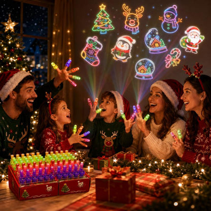 Vidaluz™ Halloween Finger Projector Lights – 40 Pack
