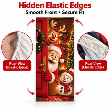 VIDALUZ™ Funda Puerta Navidad