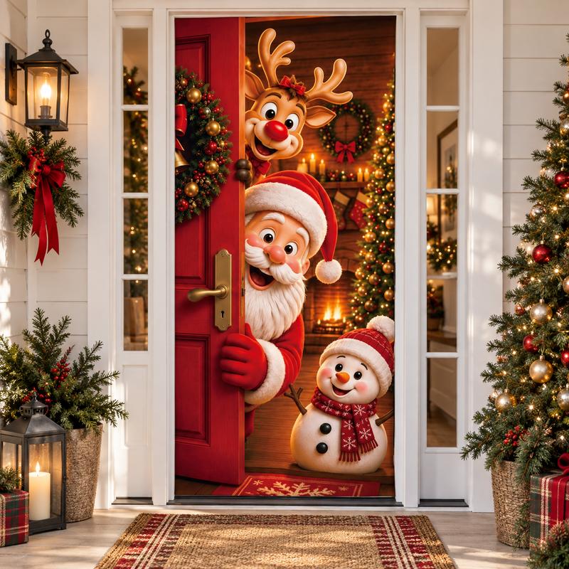 VIDALUZ™ Funda Puerta Navidad