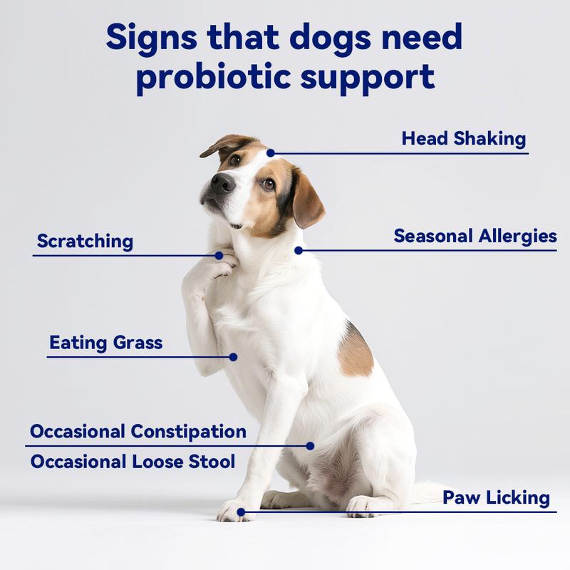 Vidaluz™ Masticables Probióticos 8-en-1 para Perros