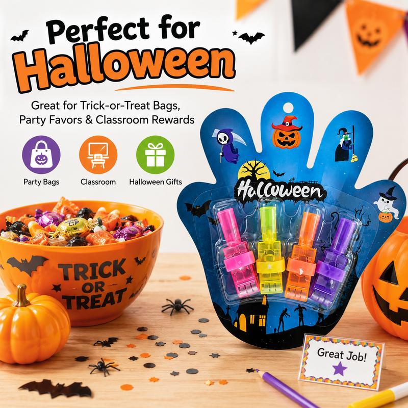 Vidaluz™ Halloween Finger Projector Lights – 40 Pack