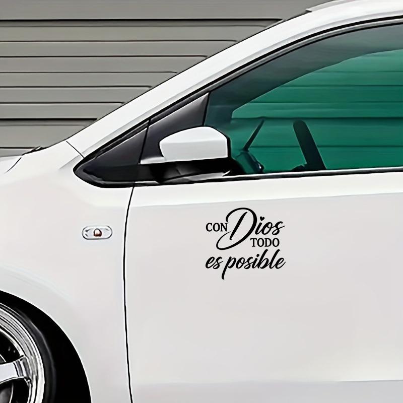 Vidaluz™ Sticker “Con Dios Todo Es Posible”
