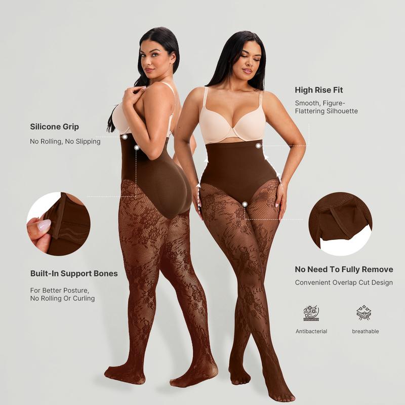 VIDALUZ™ LaceSculpt Shaping Tights