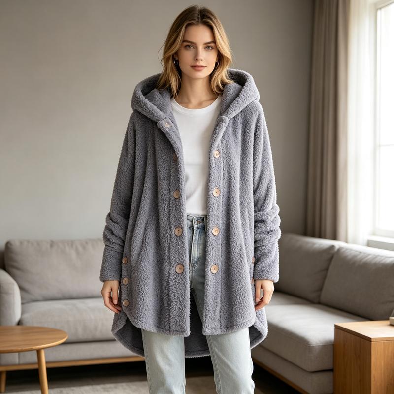 VIDALUZ™ CozyCloud Plush Coat